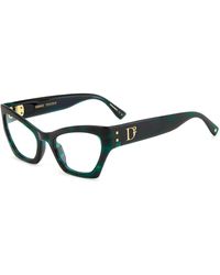 DSquared² - D2 0133 6Ak Optical Frames Acetate Cat Eye - Lyst