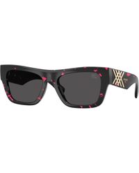 Burberry - Be4490U 412687 Sunglasses Injected Squared Normal - Lyst