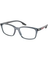 Prada Linea Rossa - Ps 01Pv Czh1O1 Optical Frames Plastic Squared - Lyst