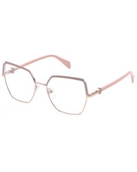 Blumarine - Vbm218 08Mz Optical Frames Metal Geometric - Lyst