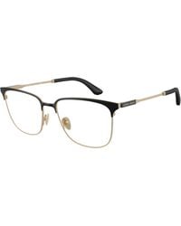 Giorgio Armani - Ar5163 3002 Optical Frames Metal Transparent Pillow Normal - Lyst