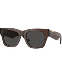 Burberry - Be4424 411687 Sunglasses Acetate Squared Normal - Lyst