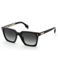 Lozza - Sl4393M Arpeggio 7 Arte 700 Sunglasses Acetate Smoke Geometric Normal Shaded - Lyst