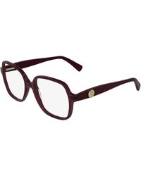 Longchamp - Lo2757 601 Optical Frames Acetate Squared Normal - Lyst