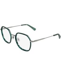 Longchamp - Lo2183 431 Optical Frames Metal Squared Normal - Lyst