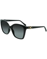 Ferragamo - Sf1026S 001 Sunglasses Injected Squared Normal Photochromatic - Lyst