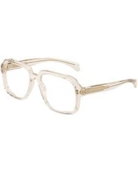 Moncler - Me2037U Lustria 3003 Optical Frames Acetate Transparent Geometric Normal - Lyst
