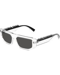 Dolce & Gabbana - Dg6203 313387 Sunglasses Injected Squared Normal - Lyst