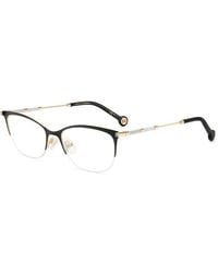 Carolina Herrera - Her 0153 Rhl Optical Frames Steel Cat Eye - Lyst