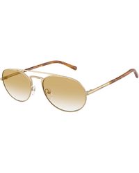 Emporio Armani - Ea2171 30022Q Sunglasses Metal Pilot Normal Shaded - Lyst