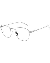 Giorgio Armani - Ar5148T 3385 Optical Frames Titanium Pantos Normal - Lyst