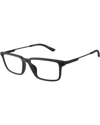 Emporio Armani - Ea3268U 6258 Optical Frames Injected Squared Normal - Lyst