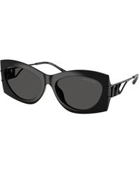Michael Kors - Mk2235U Navarra 300587 Sunglasses Injected Geometric Normal - Lyst