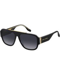 Marc Jacobs - Marc 756/S 1Ei/9O Sunglasses Acetate Squared Shaded - Lyst