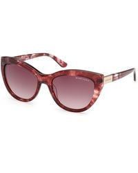 Guess - Gm00045 71T Sunglasses Acetate Cat Eye Normal - Lyst