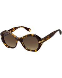 Marc Jacobs - Mj 1029/S 9N4/Ha Sunglasses Acetate Geometric Normal Shaded - Lyst