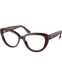 Swarovski - Sk2014 1019 Optical Frames Acetate Transparent Cat Eye Normal - Lyst