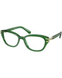 Swarovski - Sk2032 1064 Optical Frames Acetate Transparent Pillow Normal - Lyst