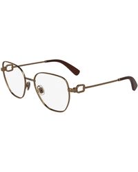Longchamp - Lo2169 730 Optical Frames Metal Squared Normal - Lyst