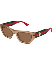 Gucci - Gg2116S 004 Sunglasses Acetate Cat Eye - Lyst