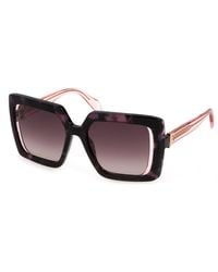 Just Cavalli - Sjc027 09Sj Sunglasses Acetate Squared Normal Shaded - Lyst