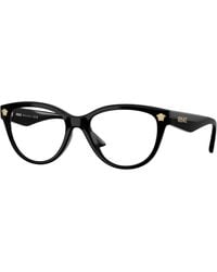 Versace - Ve3365U 5263 Optical Frames Injected Transparent Cat Eye Normal - Lyst