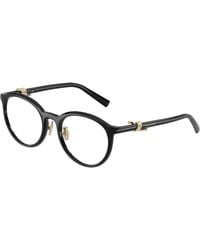 Tiffany & Co. - Tf2304D 8001 Optical Frames Injected Transparent Round Normal - Lyst