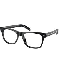 Prada - Pr A13V 17N1O1 Optical Frames Acetate Pillow Normal - Lyst