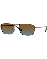 Vogue Eyewear - Vo4346S 51351F Sunglasses Metal Pillow Polarized Nuanced - Lyst