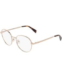 Liu Jo - Lj2177 714 Optical Frames Metal Geometric Normal - Lyst
