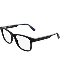 Lacoste - L4004 001 Optical Frames Bio-Injected Squared Normal - Lyst