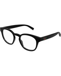 Gucci - Gg1859O 004 Optical Frames Injected Transparent Round - Lyst