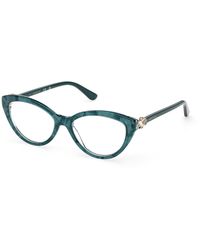 Guess - Gm50049 089 Optical Frames Acetate Cat Eye Normal - Lyst