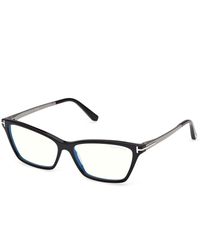 Tom Ford - Ft6135-B 052 Optical Frames Acetate Butterfly Normal - Lyst