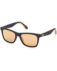 adidas - Or0101 02G Sunglasses Injected Squared Normal Mirror - Lyst