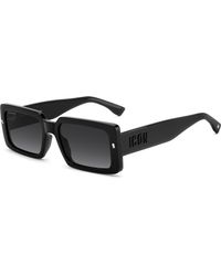 DSquared² - Icon 0029/S 807/9O Sunglasses Acetate Squared Normal Nuanced - Lyst