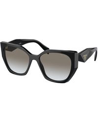 Prada - Pr 19Zs 1Ab0A7 Sunglasses Acetate Pillow Normal Shaded - Lyst