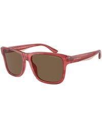 Emporio Armani - Ea4208 605373 Sunglasses Acetate Pillow Normal - Lyst