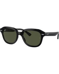 Ray-Ban - Rb4398f Erik Low Bridge Fit Square Sunglasses - Lyst