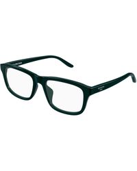 Balenciaga - Bb0442Oa 004 Optical Frames Acetate Transparent Squared - Lyst