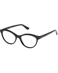 Guess - Gu50273 001 Optical Frames Acetate Cat Eye Normal - Lyst