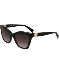 Liu Jo - Lj804S 001 Sunglasses Acetate Squared Normal - Lyst