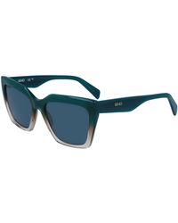 Liu Jo - Lj795S 333 Sunglasses Acetate Squared Normal - Lyst