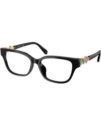 Swarovski - Sk2049D 1001 Optical Frames Acetate Pillow Normal - Lyst