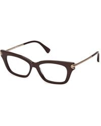 Max Mara - Mm5253 48 Optical Frames Acetate Squared Normal - Lyst