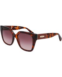 Longchamp - Lo754Sl 242 Sunglasses Acetate Butterfly Normal Normal - Lyst