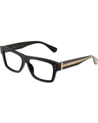Dolce & Gabbana - Dg3458 501 Optical Frames Acetate Transparent Squared Normal - Lyst