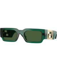 Versace - Ve4506U 514471 Sunglasses Injected Squared Normal - Lyst