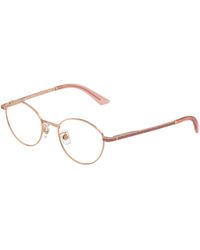 Jimmy Choo - Jc2018Jd 3008 Optical Frames Metal Round Normal - Lyst