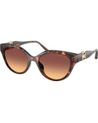 Michael Kors - Mk2271U Nagoya 403178 Sunglasses Injected Cat Eye Normal Nuanced - Lyst